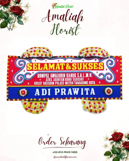 Papan Bunga Ucapan Selamat Sayan